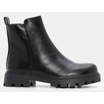 μποτάκια με ραφές & τρακτερωτή σόλα  σε προσφορά