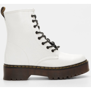 αρβυλάκια με τρακτερωτή σόλα - λευκό σε προσφορά