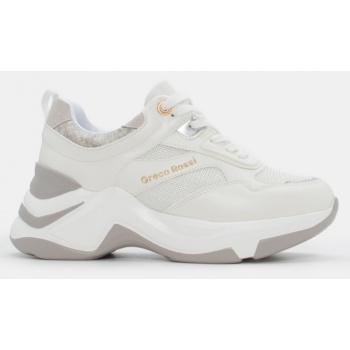 sneakers δίσολα με διακοσμητικό - λευκό σε προσφορά