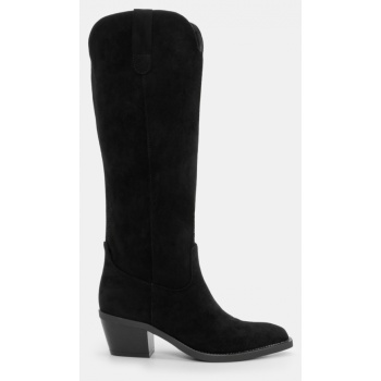 μπότες μυτερές cowboy - μαύρο σε προσφορά