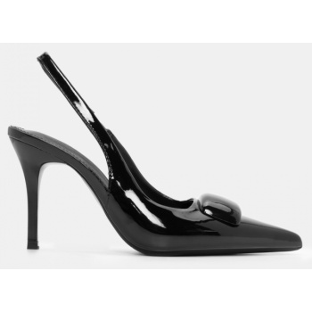 γόβες μυτερές slingback με λάστιχο  σε προσφορά