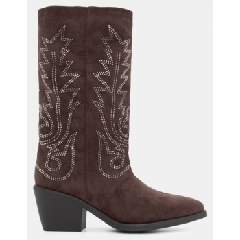 μπότες cowboy με διακοσμητικές φωτιές σε προσφορά