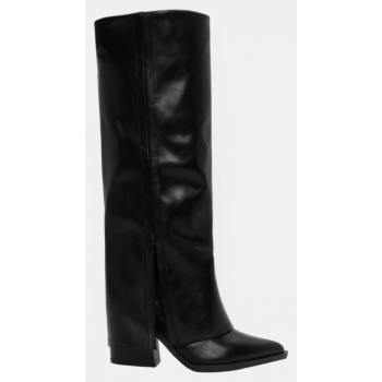 μπότες cowboy με εφέ αναδιπλούμενης σε προσφορά