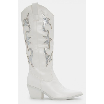 μπότες cowboy με κέντημα από glitter 