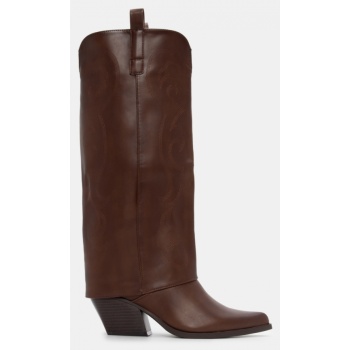 μπότες cowboy με εφέ αναδιπλούμενης σε προσφορά