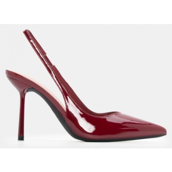 γόβες μυτερές με λάστιχο  σε προσφορά