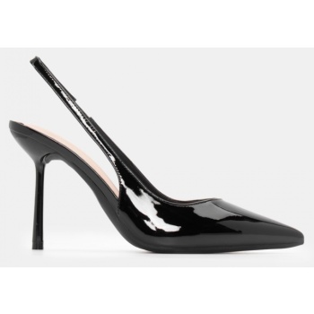 γόβες μυτερές με λάστιχο  σε προσφορά