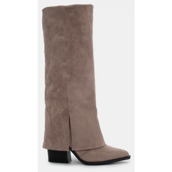 μπότες cowboy με εφέ αναδιπλούμενης σε προσφορά