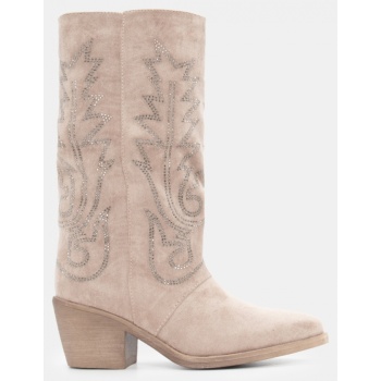 μπότες cowboy με διακοσμητικές φωτιές σε προσφορά