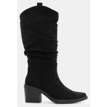 μπότες cowboy μυτερές - μαύρο σε προσφορά