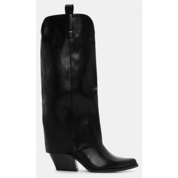 μπότες cowboy με εφέ αναδιπλούμενης σε προσφορά