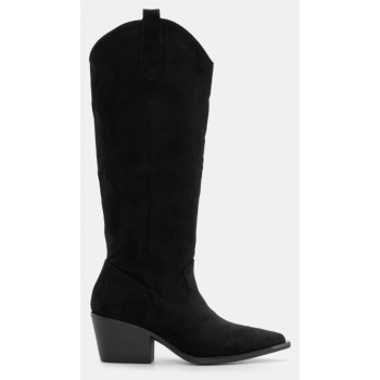 μπότες μυτερές cowboy - μαύρο σε προσφορά