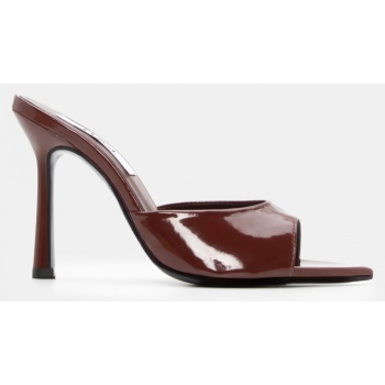 luigi design - mules μυτερά croco - καφέ σε προσφορά