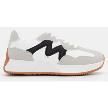 sneakers σε συνδυασμό χρωμάτων - λευκό σε προσφορά