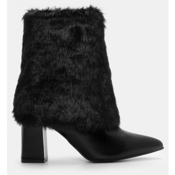 μποτάκια με εφέ αναδιπλούμενης φάσας σε προσφορά