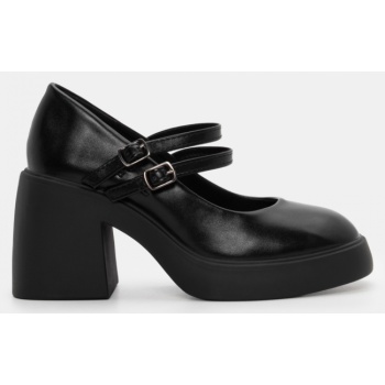 γόβες με μπαρέτα - μαύρο σε προσφορά