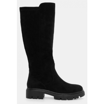 μπότες με τρακτερωτή σόλα - μαύρο σε προσφορά