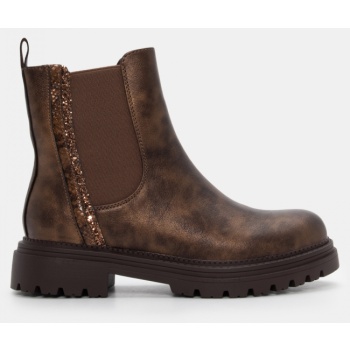 μποτάκια chelsea με διακοσμητικό strass σε προσφορά