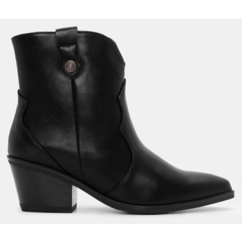 μποτάκια αστραγάλου cowboy - μαύρο σε προσφορά