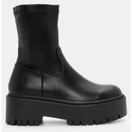  μποτάκια κάλτσα δίσολα - μαύρο