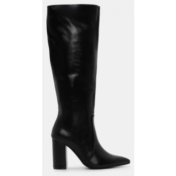 μπότες μυτερές με τακούνι - μαύρο σε προσφορά