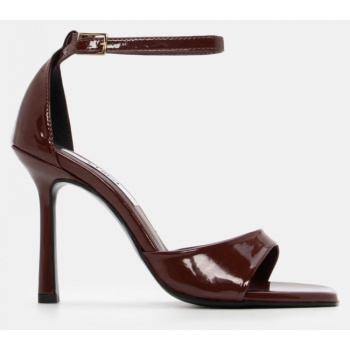 luigi design - πέδιλα με μπαρέτα - καφέ σε προσφορά