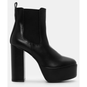 μποτάκια chelsea με φιάπα & τακούνι  σε προσφορά