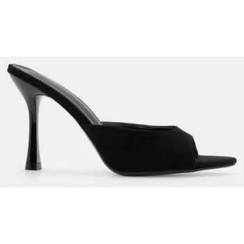 mules μυτερά με φάσα - μαύρο σε προσφορά
