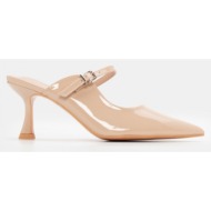 mules μυτερά με λουράκι ...