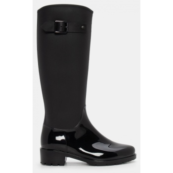 μπότες γαλότσες σε συνδυασμό υλικών  σε προσφορά