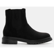  μποτάκια chelsea με τρακτερωτή σόλα - μαύρο