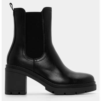μποτάκια chelsea platform - μαύρο σε προσφορά
