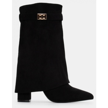 μποτάκια με εφέ αναδίπλωσης φάσας  σε προσφορά