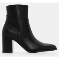  μποτάκια μυτερά με τακούνι - μαύρο