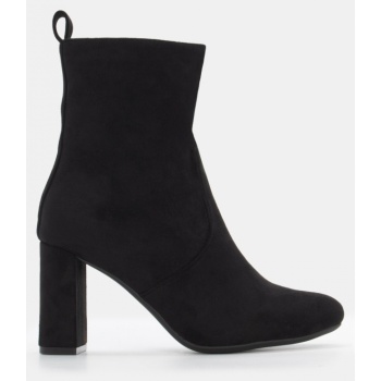 μποτάκια με τακούνι - μαύρο σε προσφορά