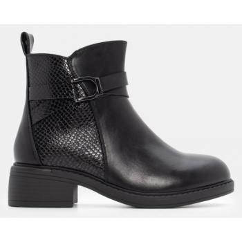 μποτάκια με λεπτομέρεια croco  σε προσφορά