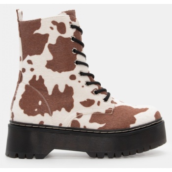 αρβυλάκια δίσολα με φερμουάρ - καφέ σε προσφορά