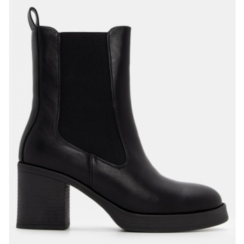 μποτάκια chelsea με τακούνι - μαύρο σε προσφορά