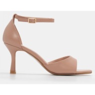  πέδιλα με μπαρέτα - nude