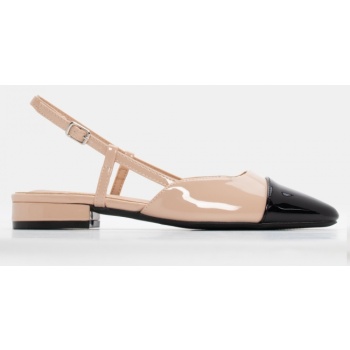 γοβάκια slingback - μπεζ σε προσφορά