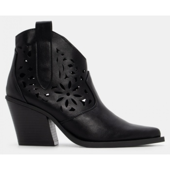 μποτάκια cowboy μυτερά - μαύρο σε προσφορά