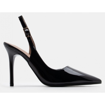 γόβες μυτερές slingback  σε προσφορά