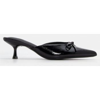 mules μυτερά με διακοσμητικό φιόγκο  σε προσφορά