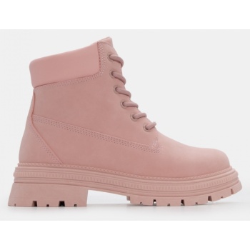 αρβυλάκια με τρακτερωτή σόλα - ροζ σε προσφορά