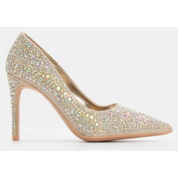 γόβες μυτερές με διακοσμητικές πέτρες  σε προσφορά