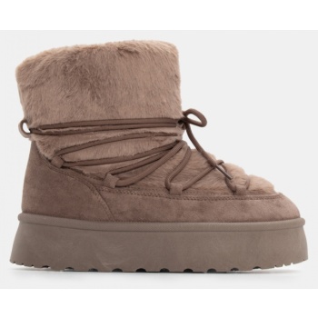 μποτάκια με εσωτερική επένδυση γούνας  σε προσφορά