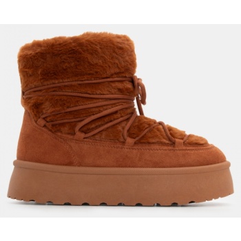 μποτάκια με εσωτερική επένδυση γούνας  σε προσφορά