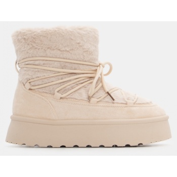 μποτάκια με εσωτερική επένδυση γούνας  σε προσφορά