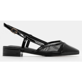 γοβάκια με δίχτυ & συνδυασμό υλικών  σε προσφορά