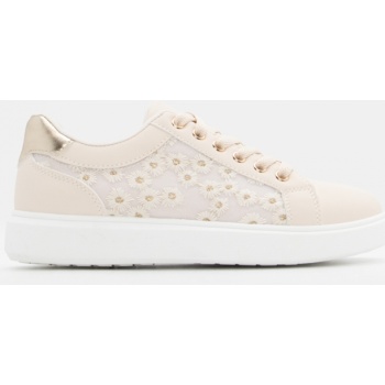 sneakers με διακοσμητικά λουλούδια  σε προσφορά